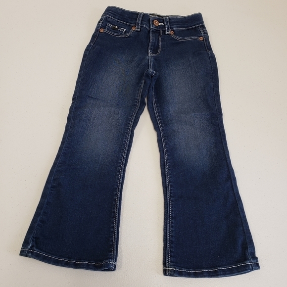 Jordache Bootcut Blue Jeans Girls Size 5T - Picture 1 of 7